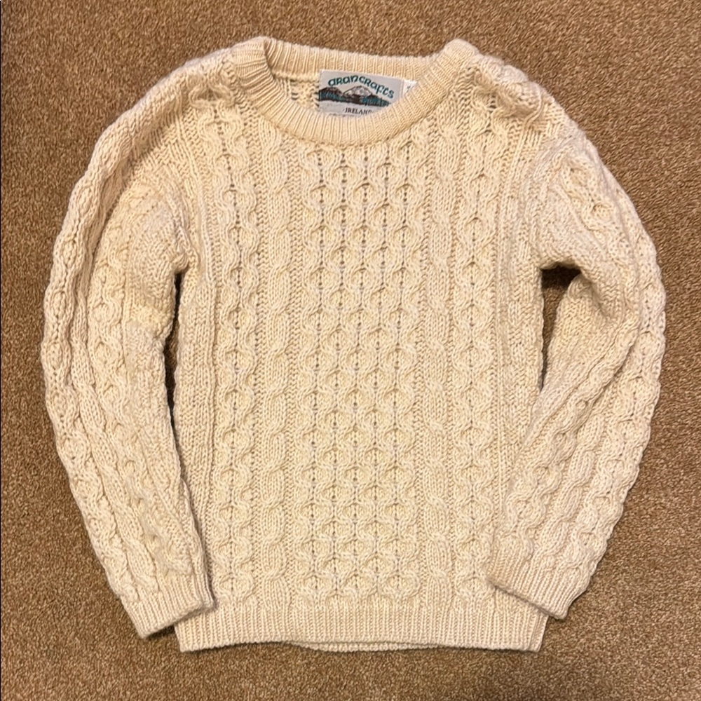 Authentic Toddler Irish Sweater